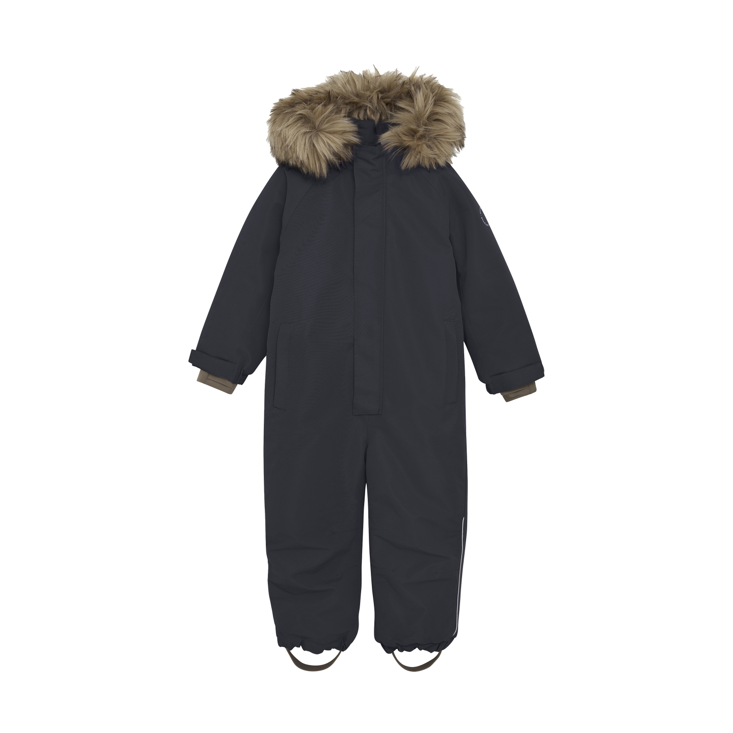 En Fant Snowsuit W. Fake Fur (flere farver)