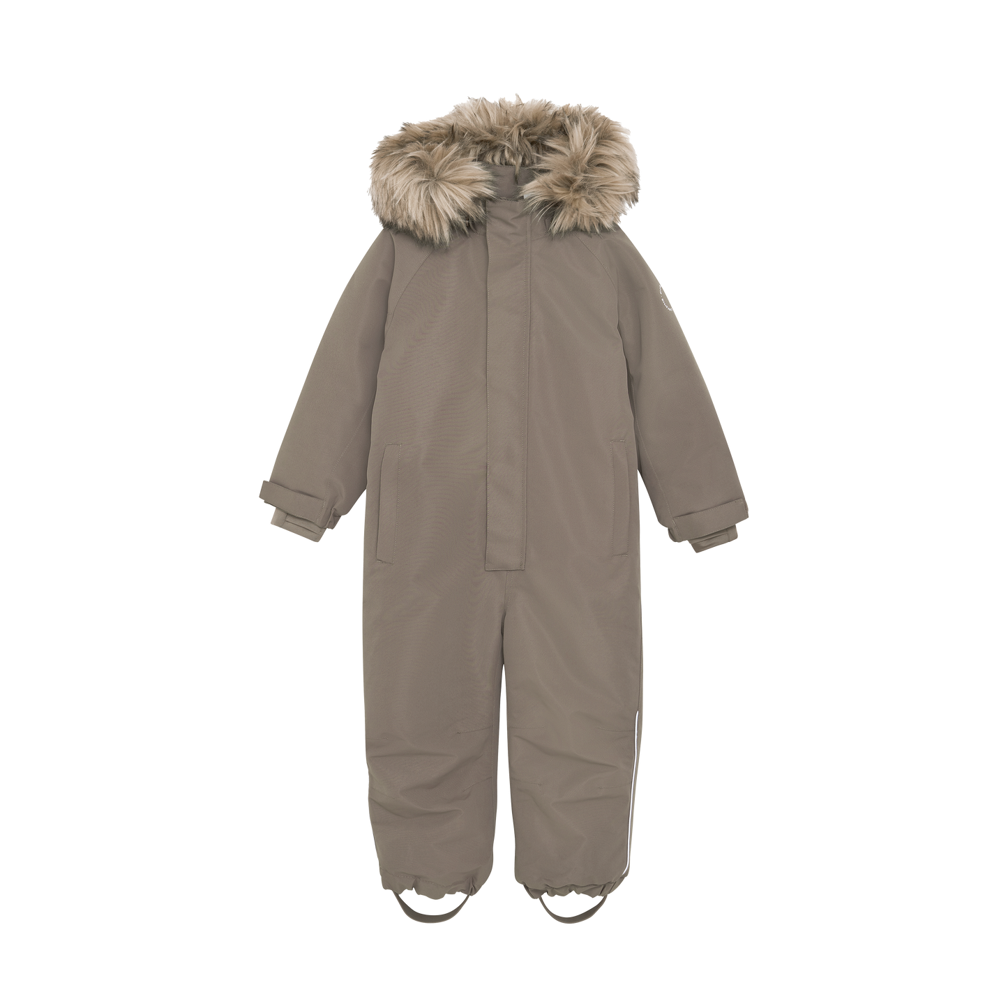 En Fant Snowsuit W. Fake Fur (flere farver)
