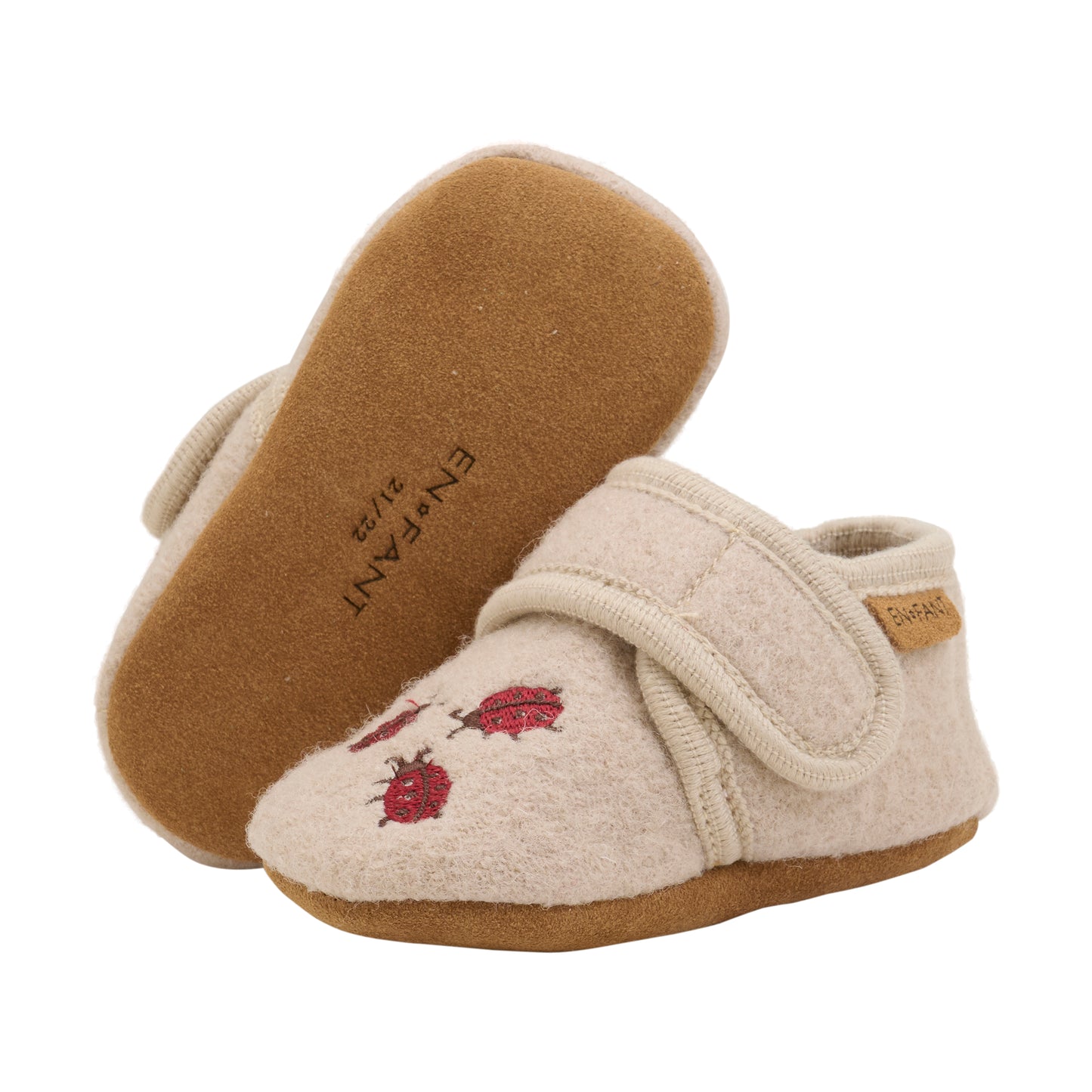 En Fant - Wool Slippers w. Embroidery (Flere Slags)