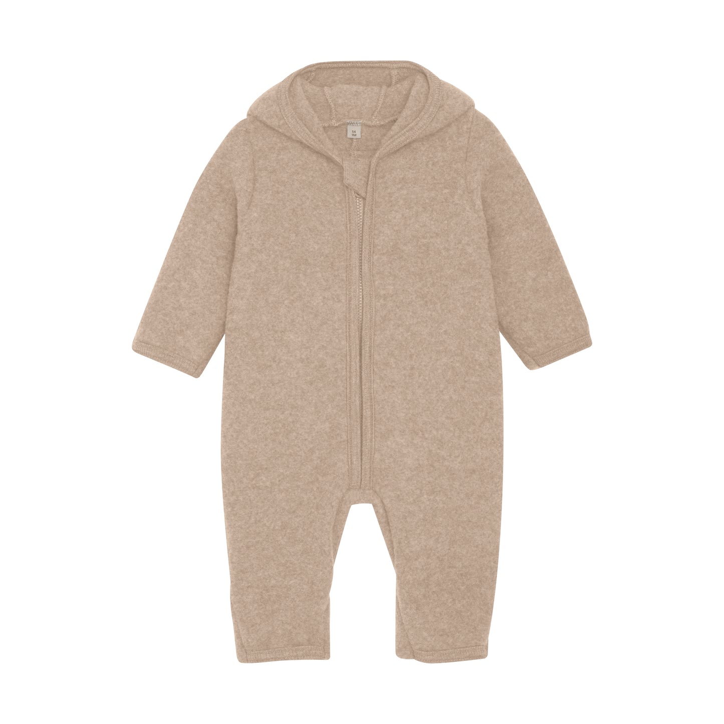 HUTTEliHUT - Heldragt Uldfleece - Camel Melange