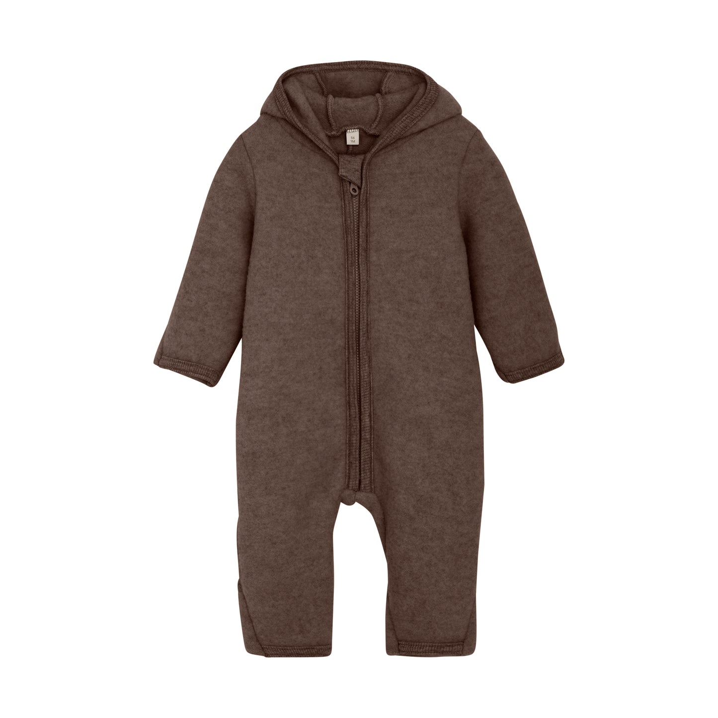 HUTTEliHUT - Heldragt Uldfleece - Brown Melange