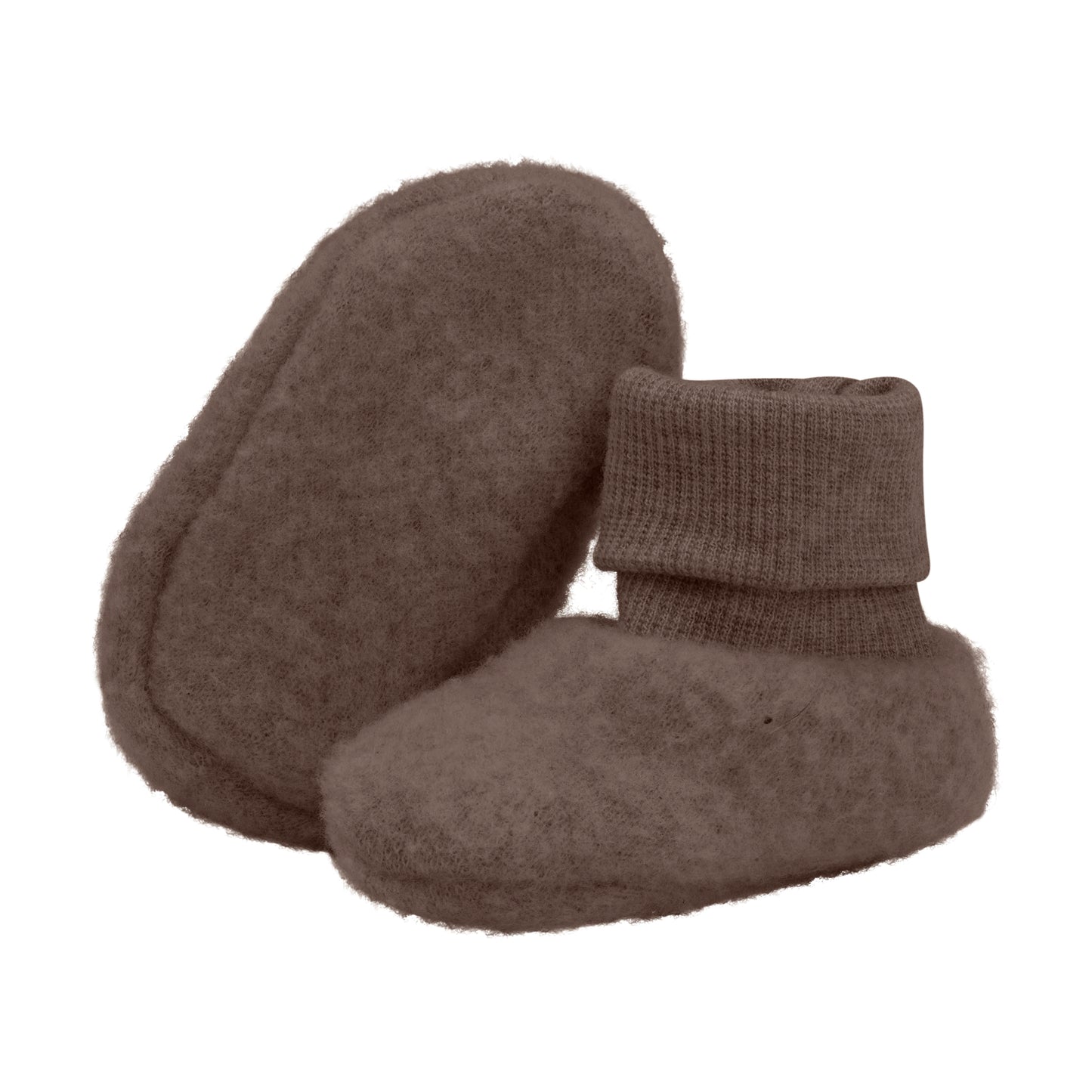 HUTTEliHUT - Futter Uldfleece 2-lags - Brown Melange