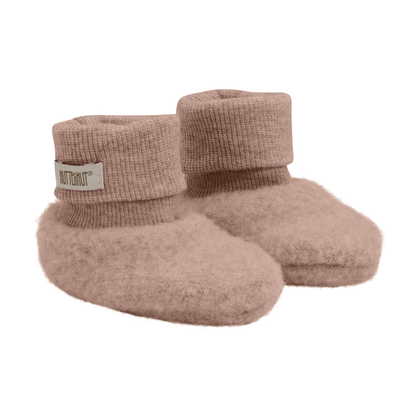 HUTTEliHUT - Futter Uldfleece 2-lags - Mahogany Rose