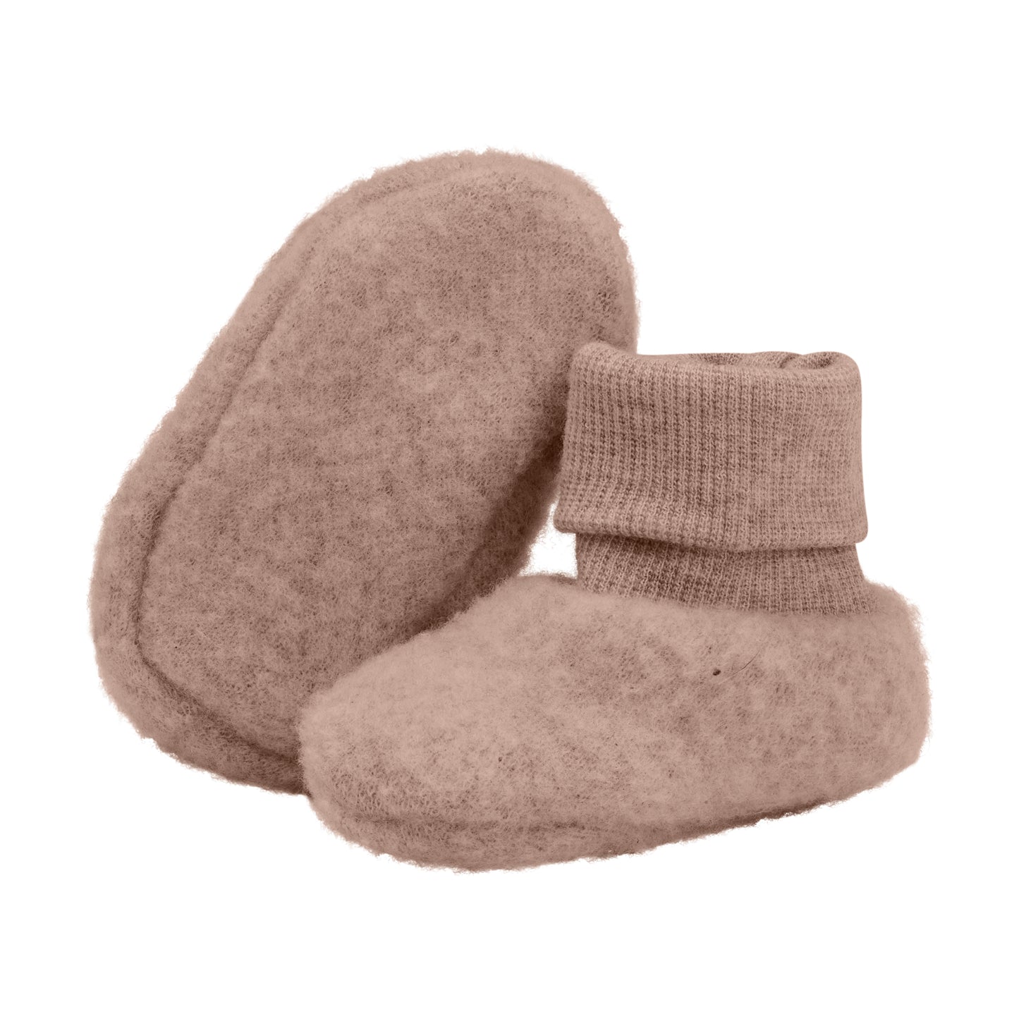 HUTTEliHUT - Futter Uldfleece 2-lags - Mahogany Rose