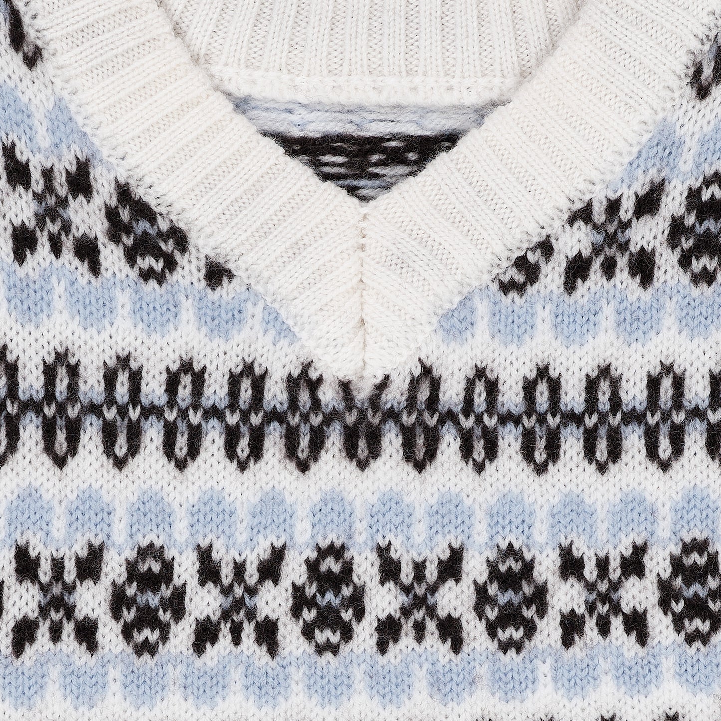 50% Copenhagen Colors - MERINO PATTERN VEST