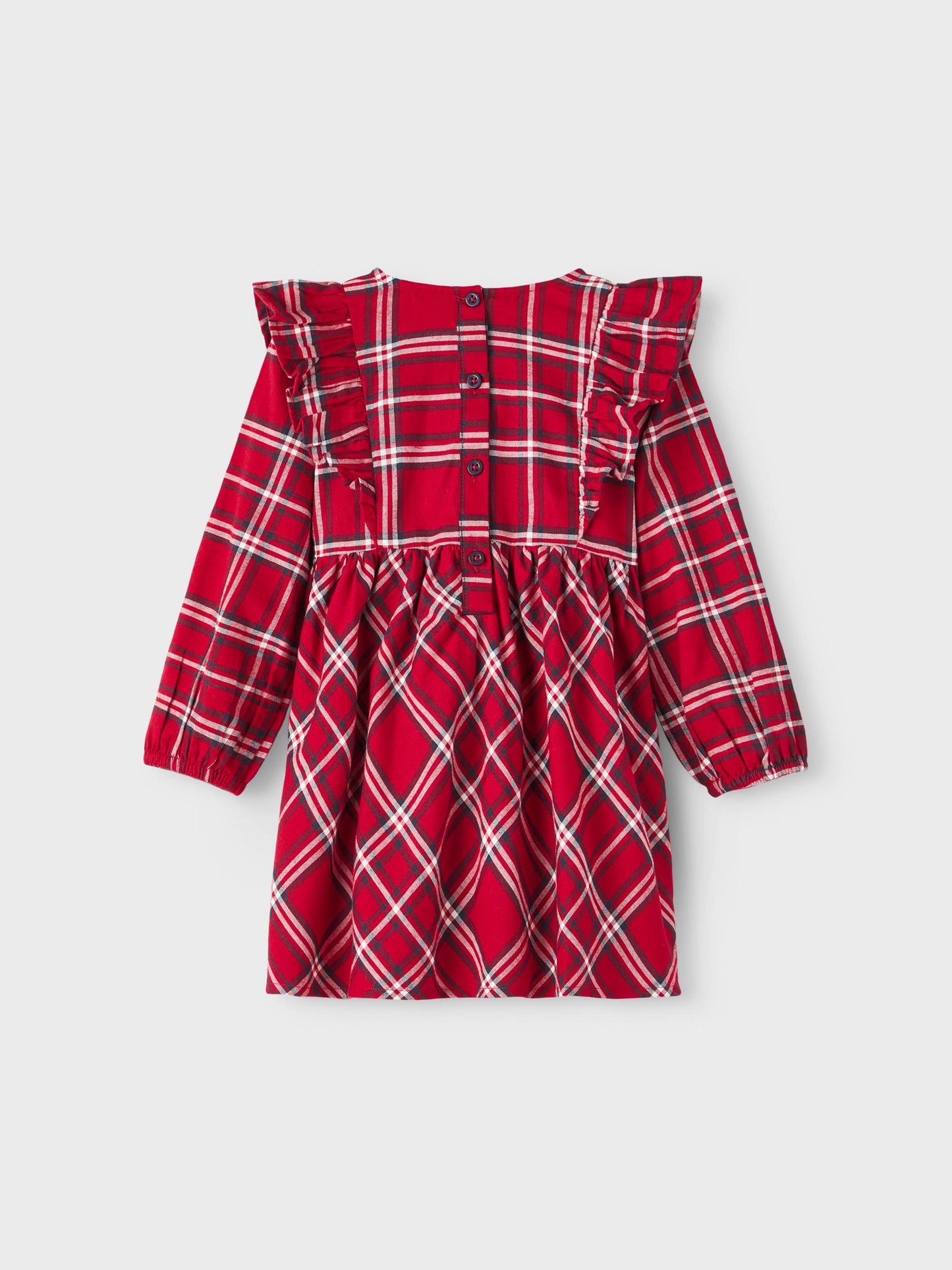 Name it Kjole - NMF ROSE LS DRESS - Jester Red