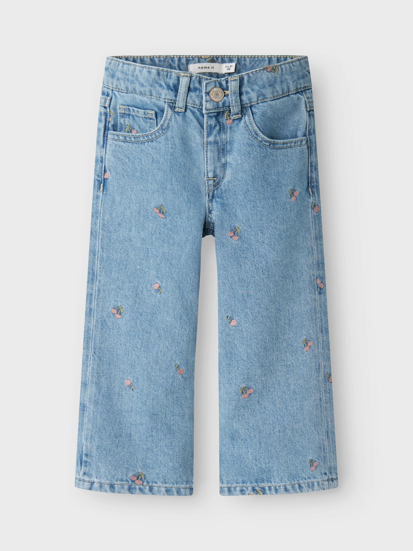 Name it Jeans - NMF ROSE WIDE JEANS - Light Blue Denim