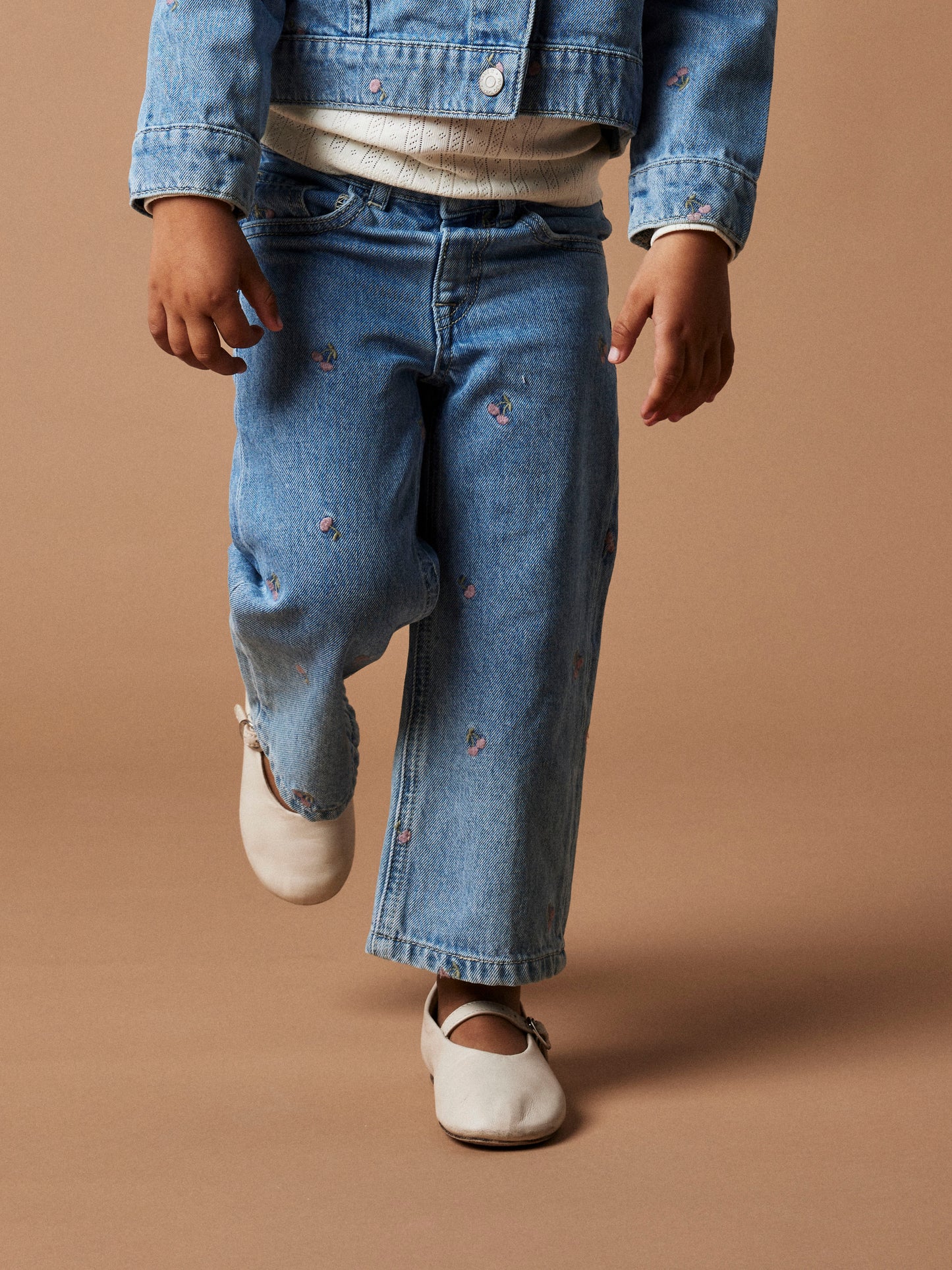 Name it Jeans - NMF ROSE WIDE JEANS - Light Blue Denim