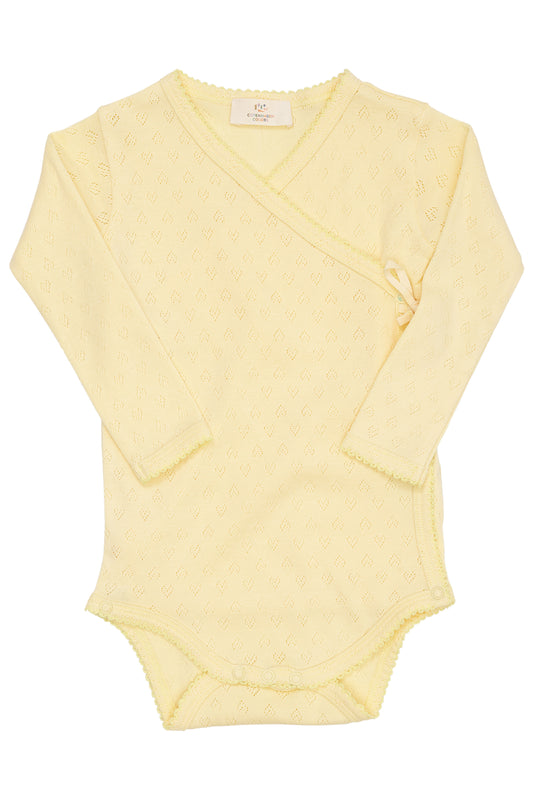 Copenhagen Colors Bodystocking - POINTELLE HEART CROSSOVER
