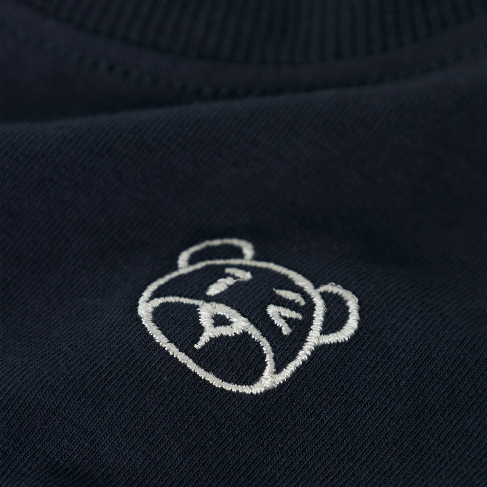 NAME IT - DAKANI Bluse med broderet bamse