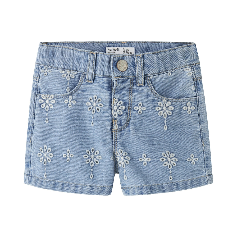 Name It - Nmfrose Denim Anglai Shorts