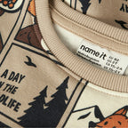 Name IT - NMMOSWALDY Sweatshirt
