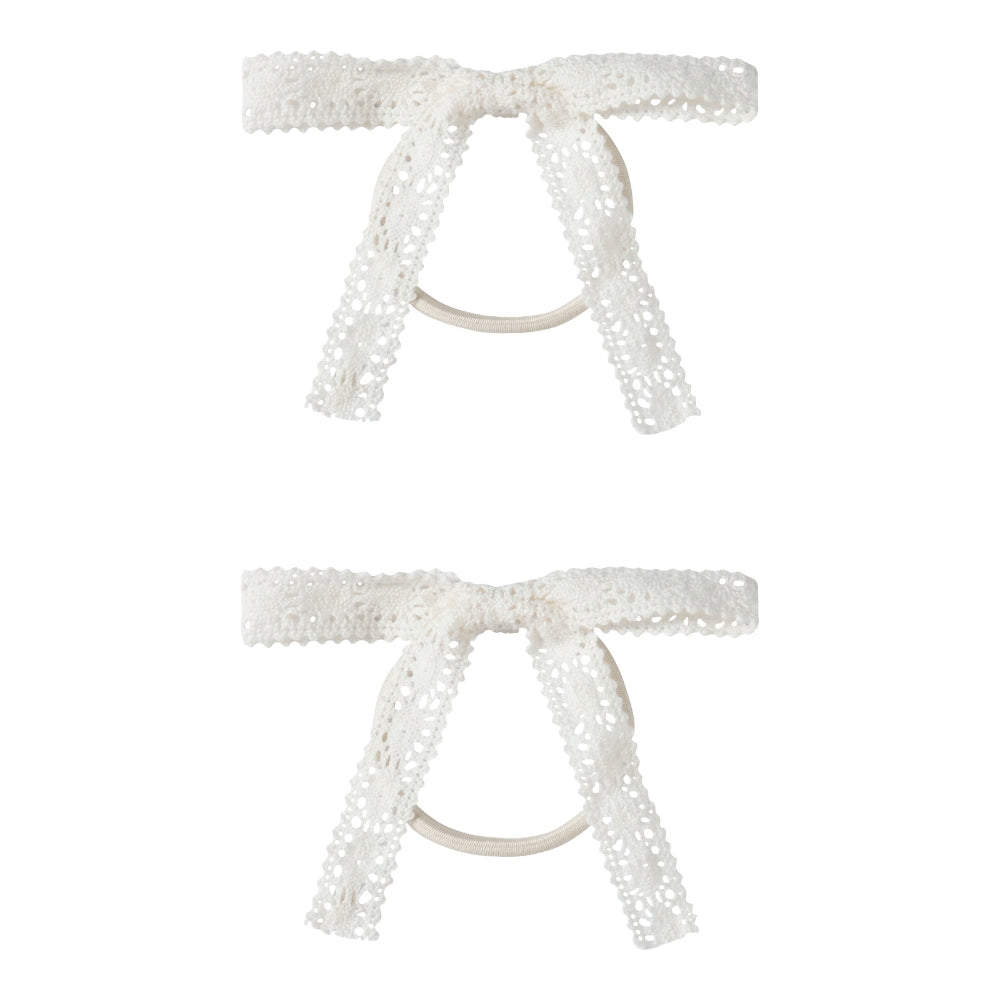 Lil' Atelier - 2 pak blonde håreelastikker