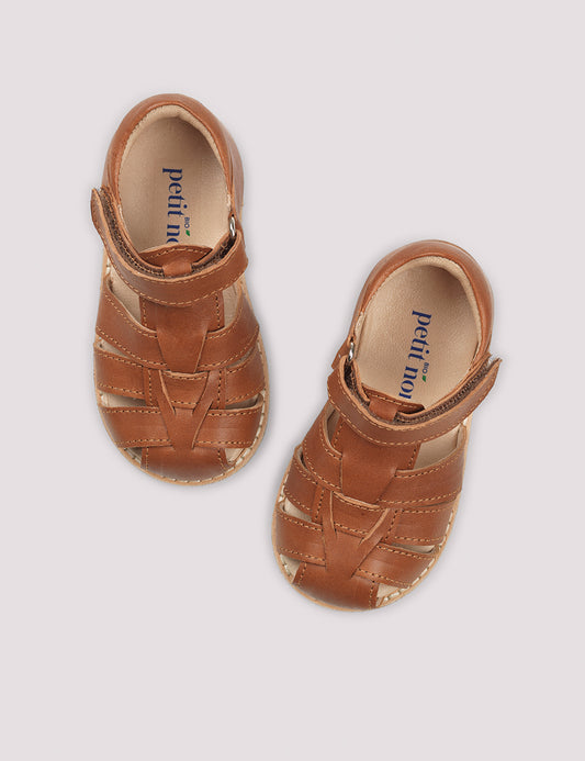 Petit Nord - Classic Sandal - Cognac