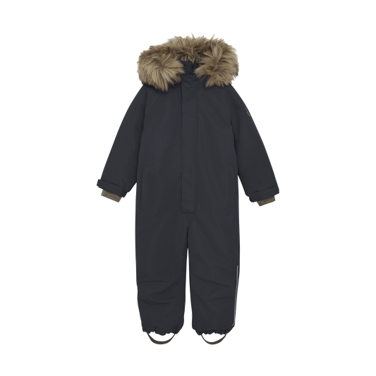 En Fant Snowsuit W. Fake Fur (flere farver)
