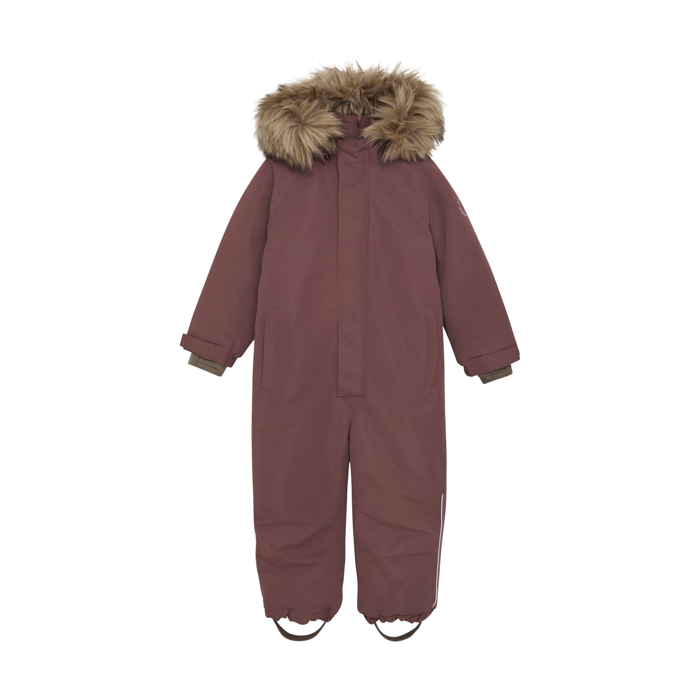 En Fant Snowsuit W. Fake Fur (flere farver)