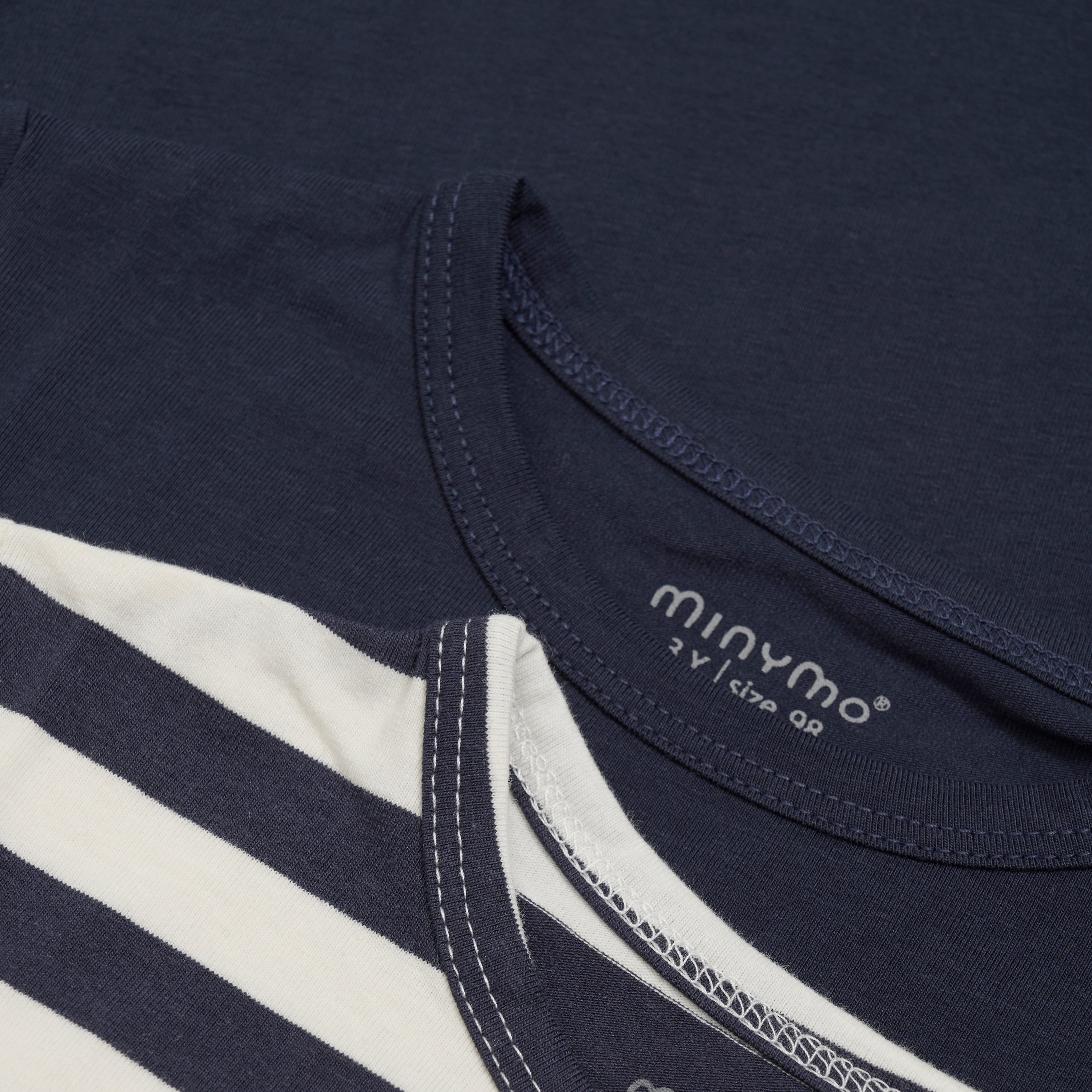 Minymo - 2 Pak langærmet bluse