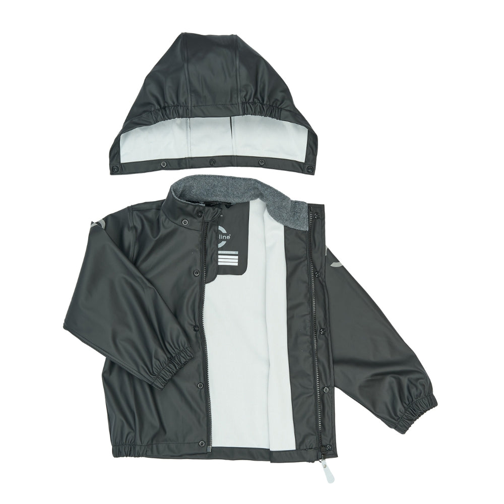 Str. 98 Mikk-Line - Regnsæt med seler sort