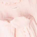 Str 68 - Fixoni - Romper LS Pointelle - Soft Pink