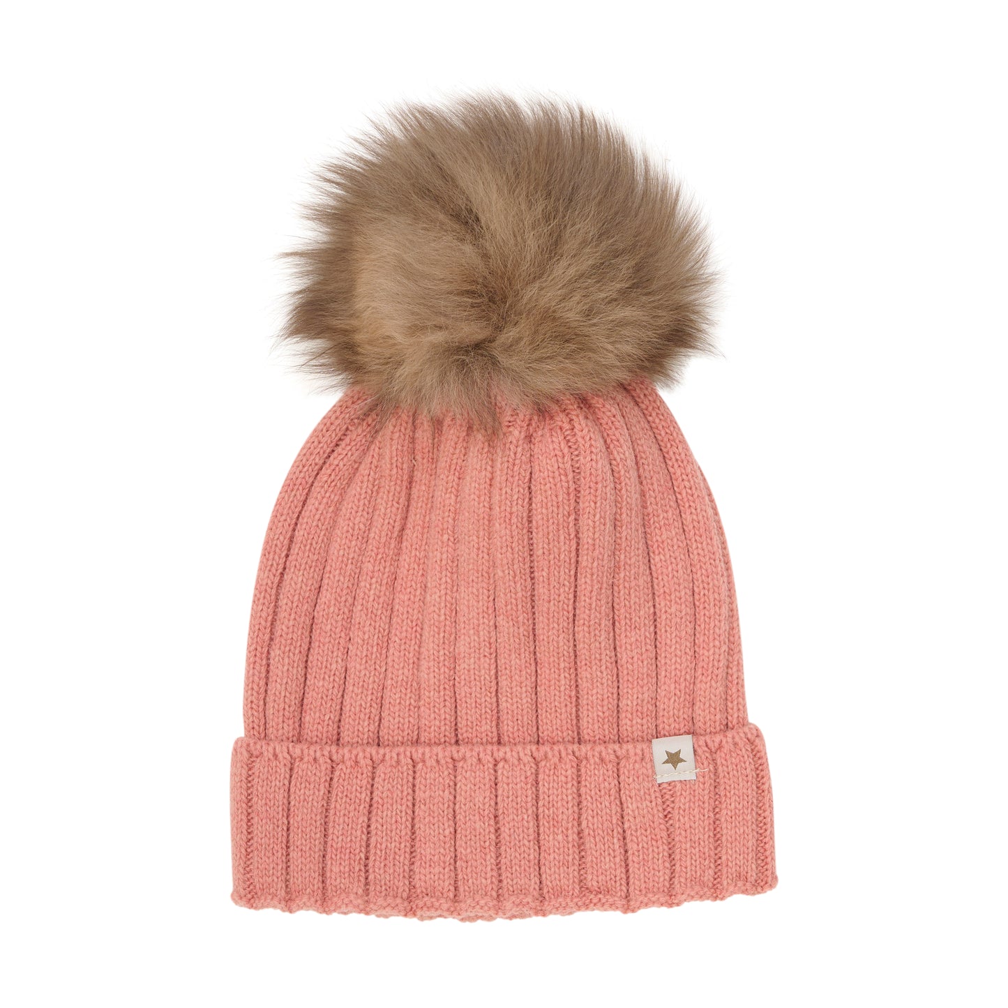 HUTTEliHUT - Hat Knit Alpaca Pompom