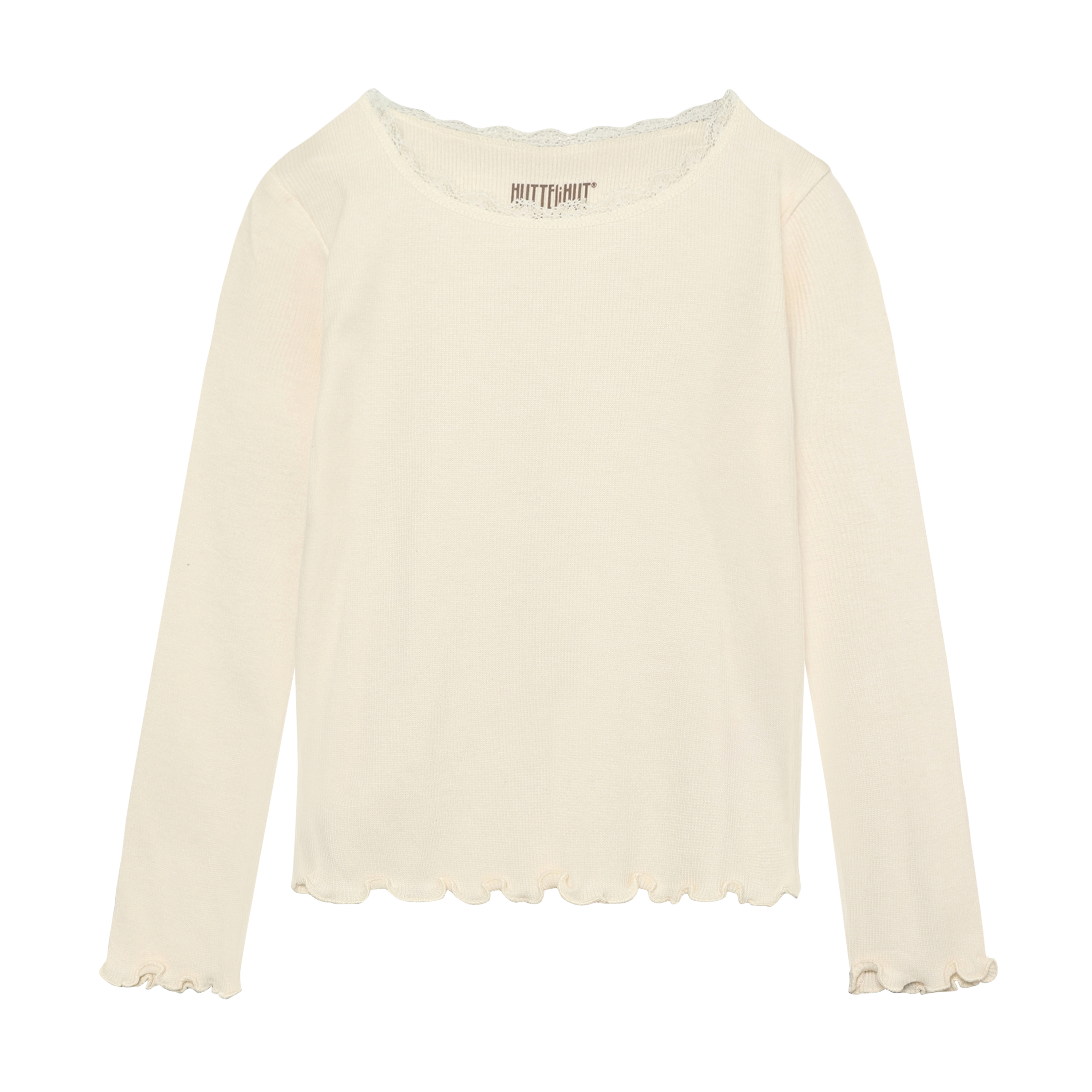 HUTTEliHUT - Langærmet T-shirt Rib