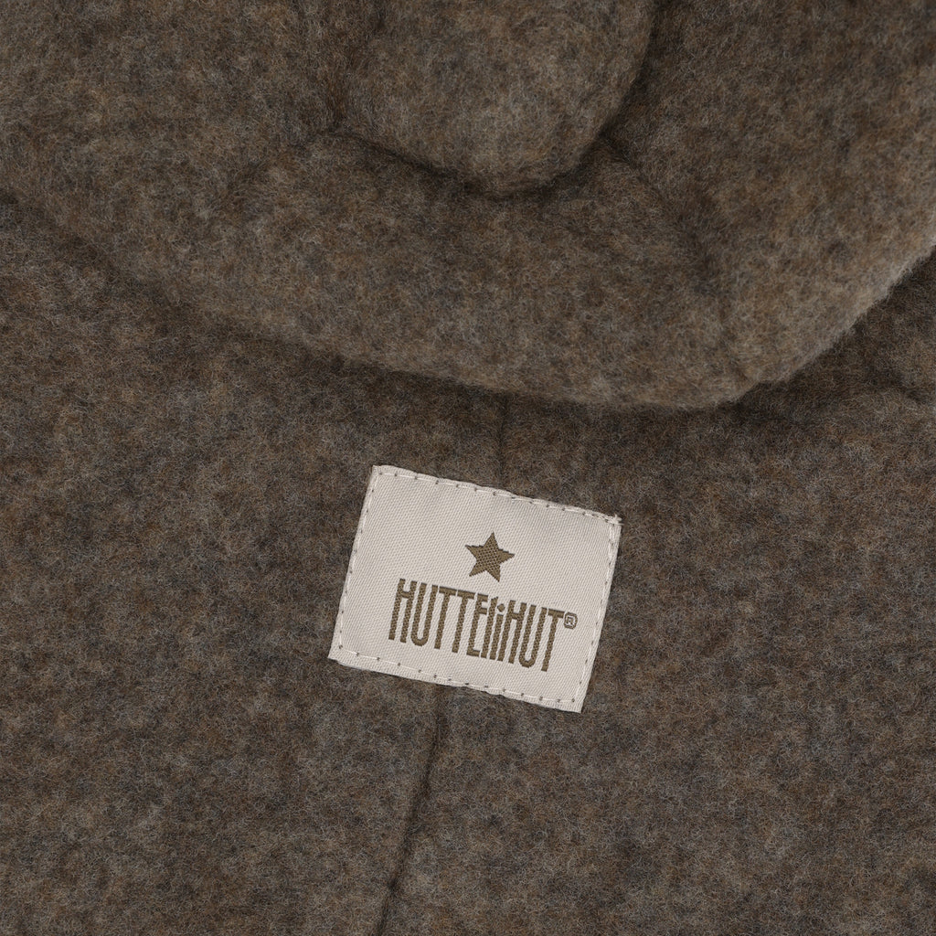 HUTTEliHUT - Heldragt Uldfleece Brun