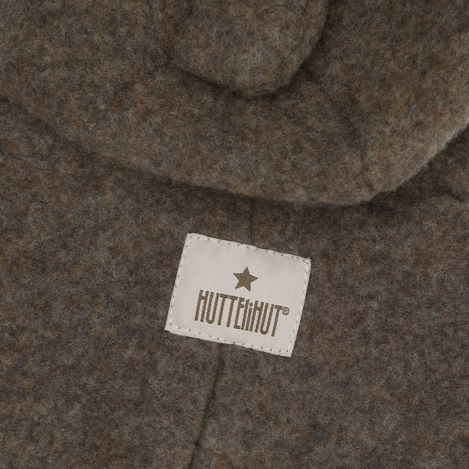 HUTTEliHUT - Heldragt Uldfleece Brun
