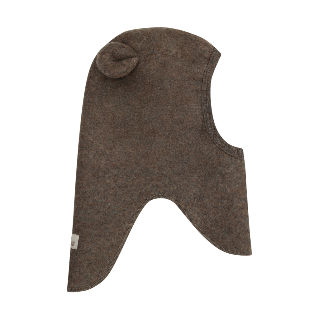HUTTEliHUT - Balaclava Uld Fleece Brown
