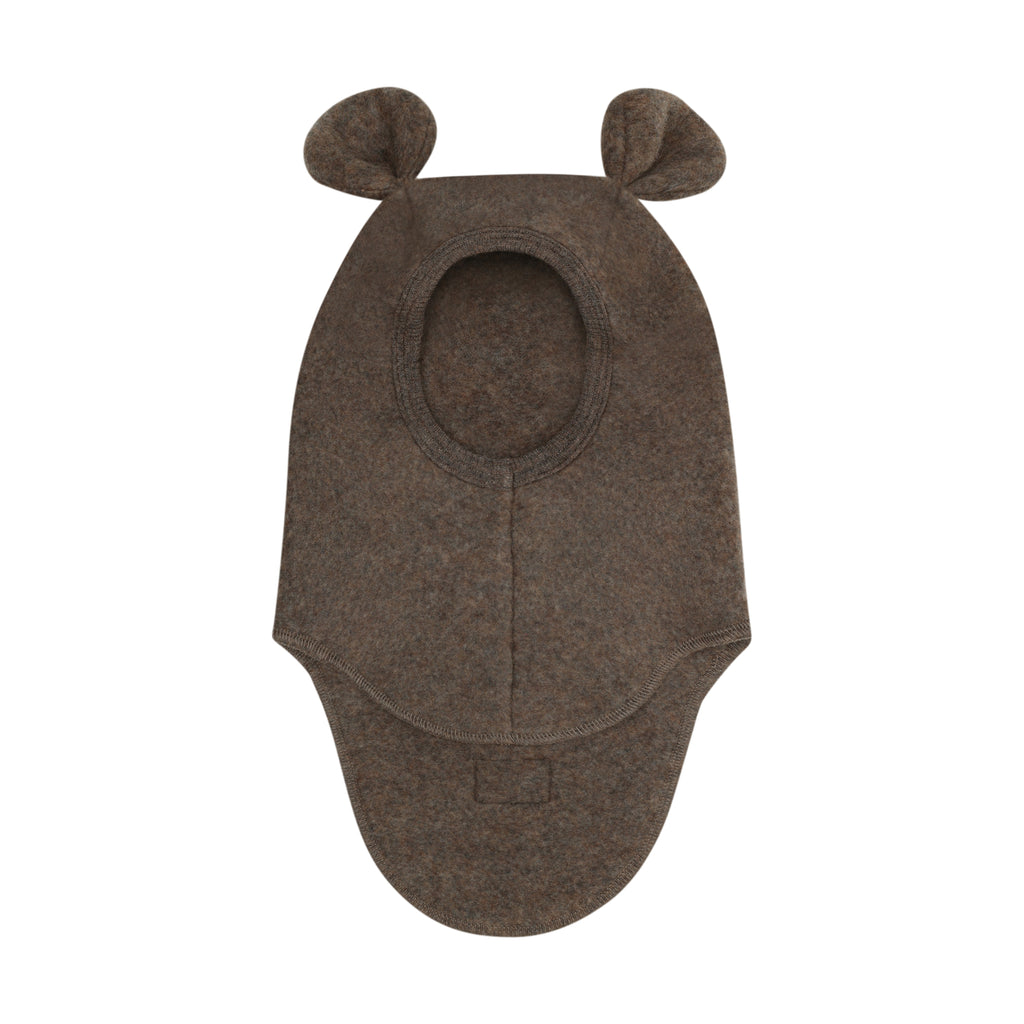 HUTTEliHUT - Balaclava Uld Fleece Brown