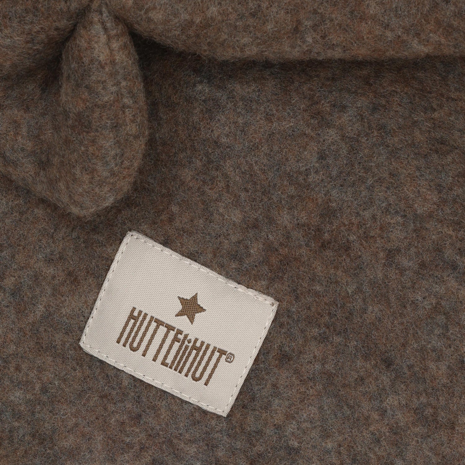 HUTTEliHUT - Balaclava Uld Fleece Brown
