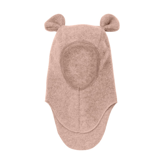 HUTTEliHUT - Balaclava Ears Wool Fleece Rose