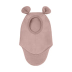 HUTTEliHUT - Balaclava Uld Fleece Maghony Rose