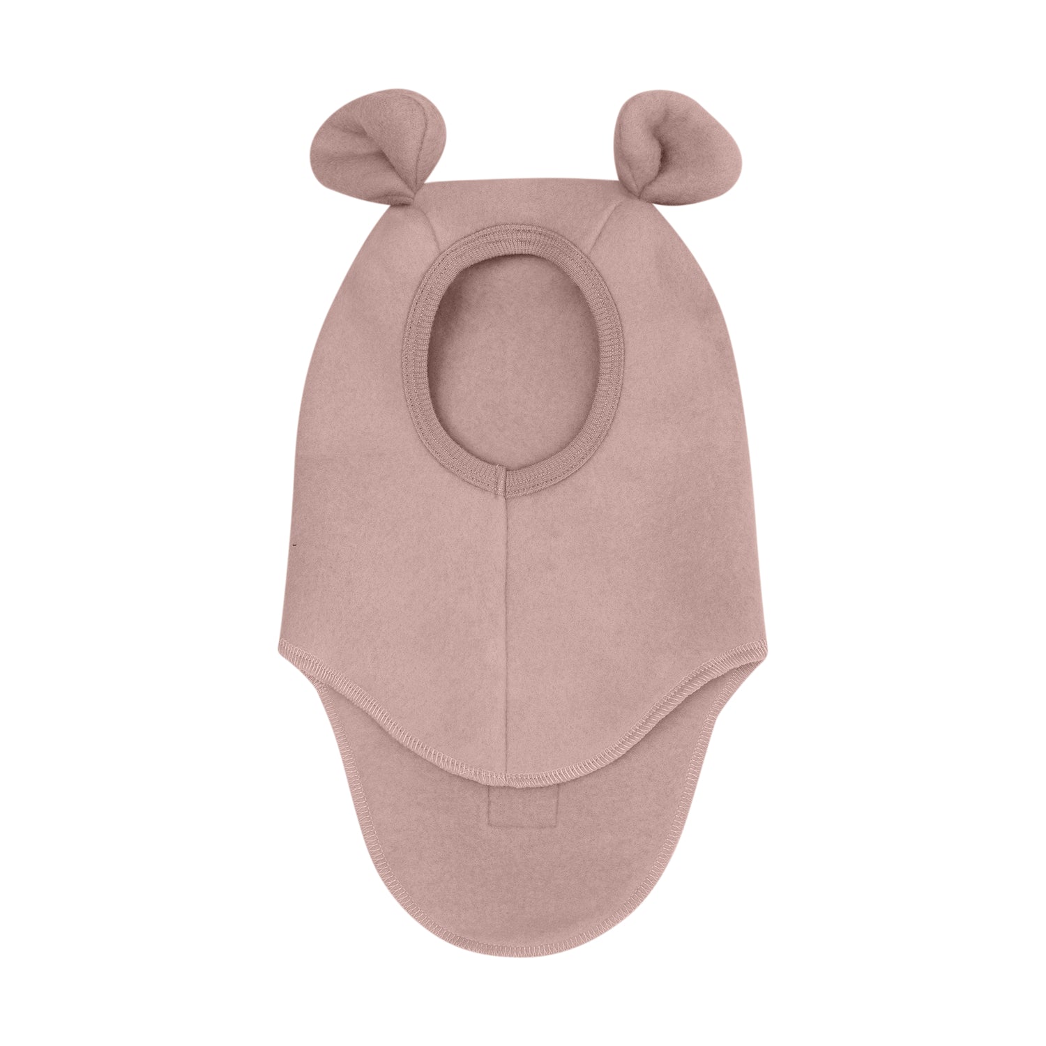 HUTTEliHUT - Balaclava Uld Fleece Maghony Rose