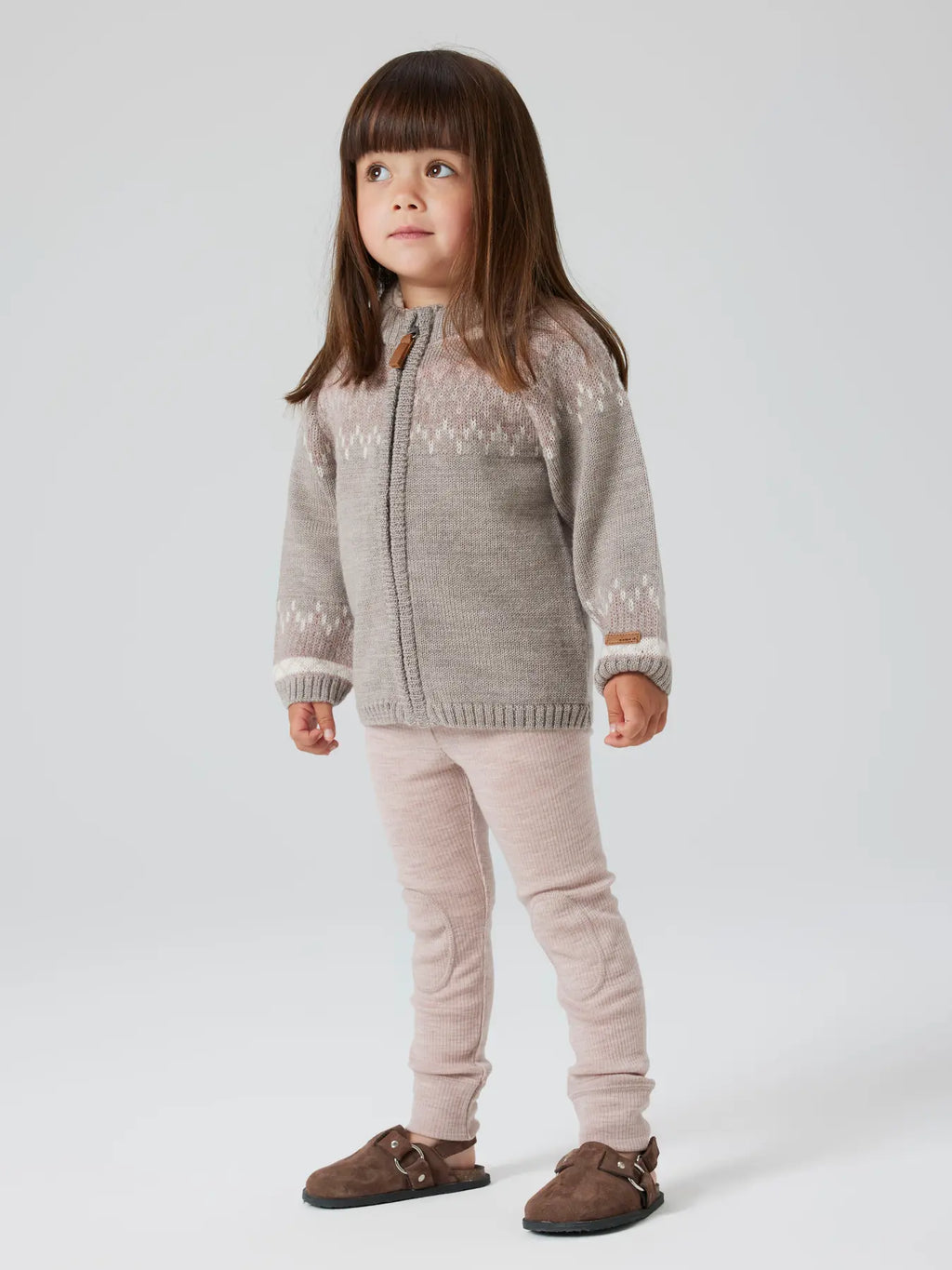 Name it - Wax Uld Rib Leggings