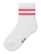 Name it - Fjalma strømper - Bright White Rapture Rose