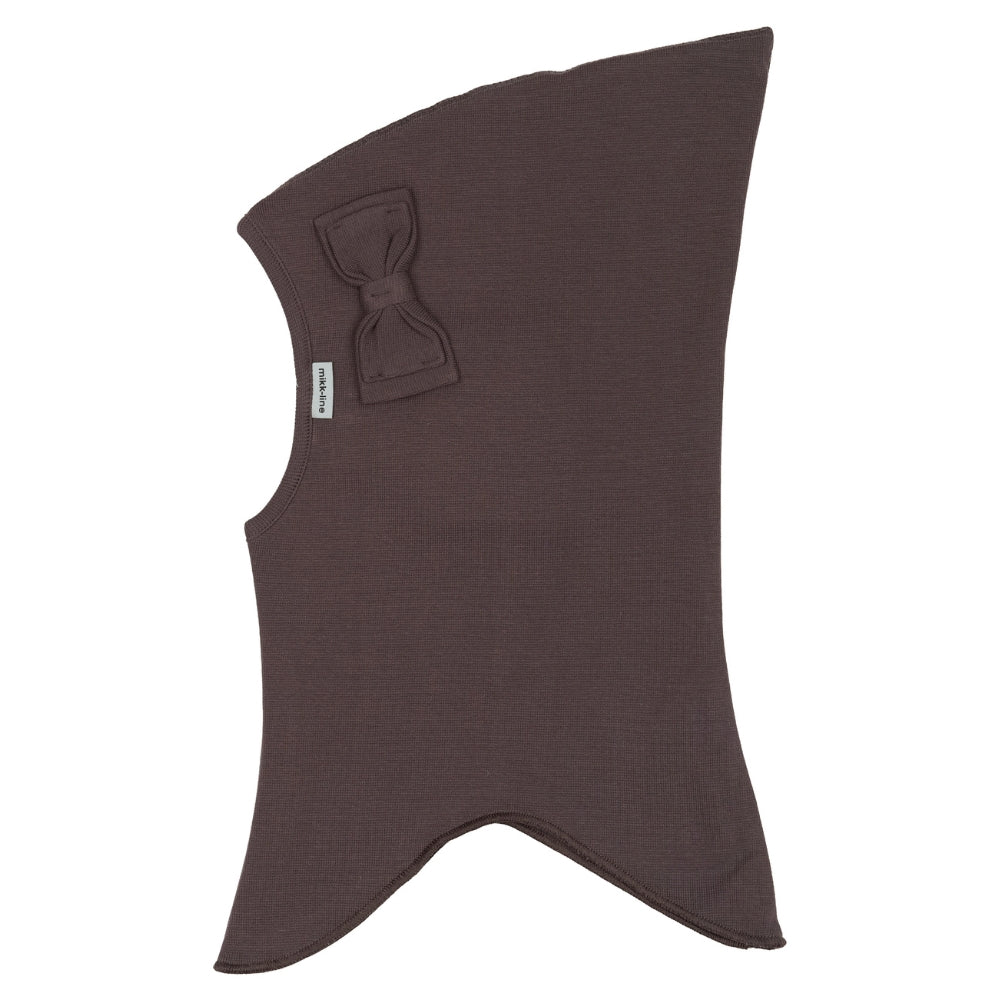 Mikk-Line -  Cotton Balaclava with Bow - Double