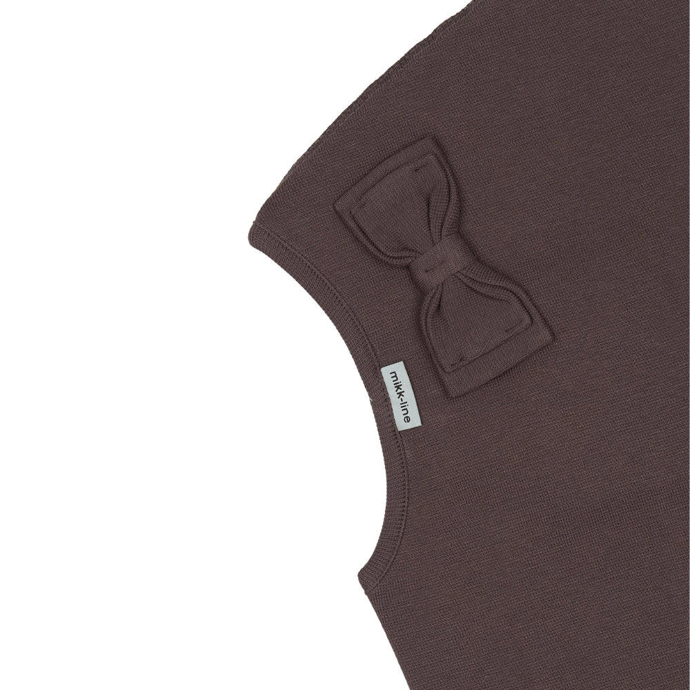 Mikk-Line -  Cotton Balaclava with Bow - Double