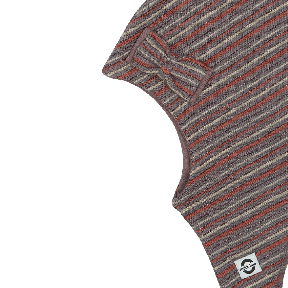 Mikk-Line - Elefant uld hue m. vindstop - Sløjfe