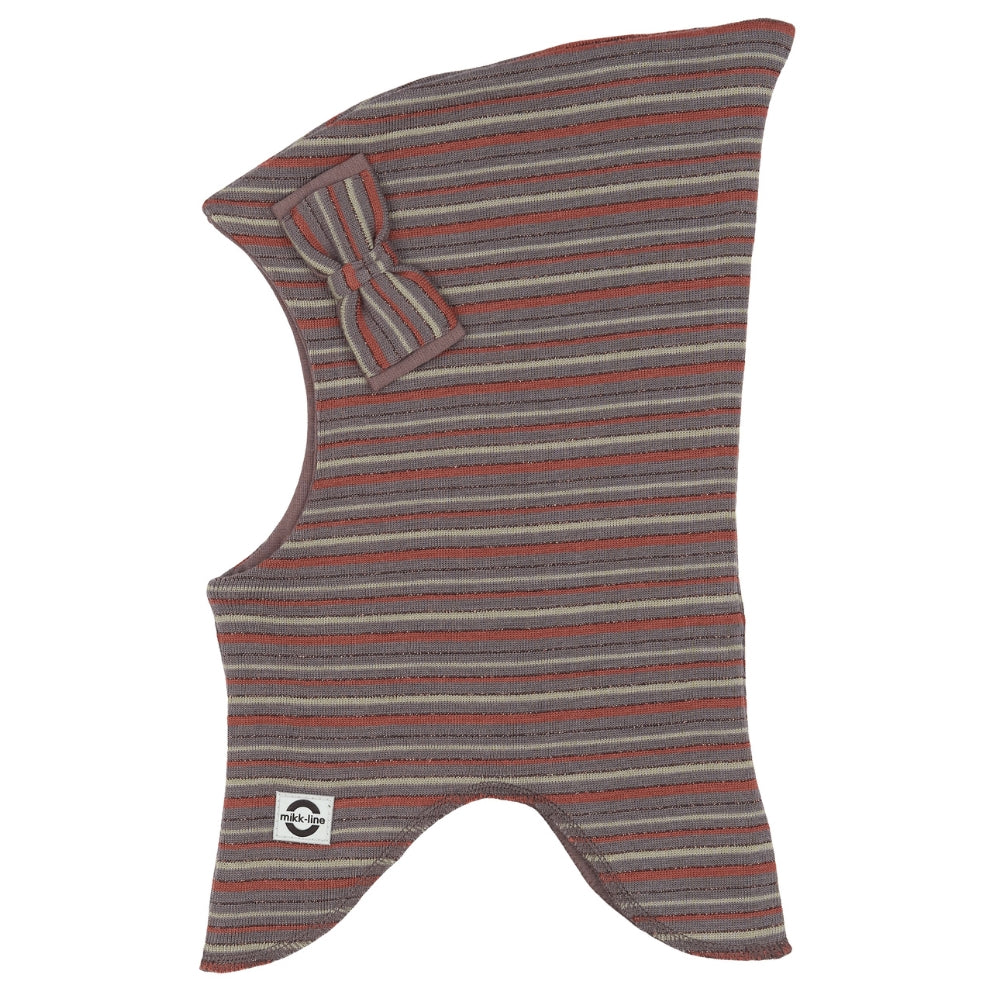 Mikk-Line - Elefant uld hue m. vindstop - Sløjfe