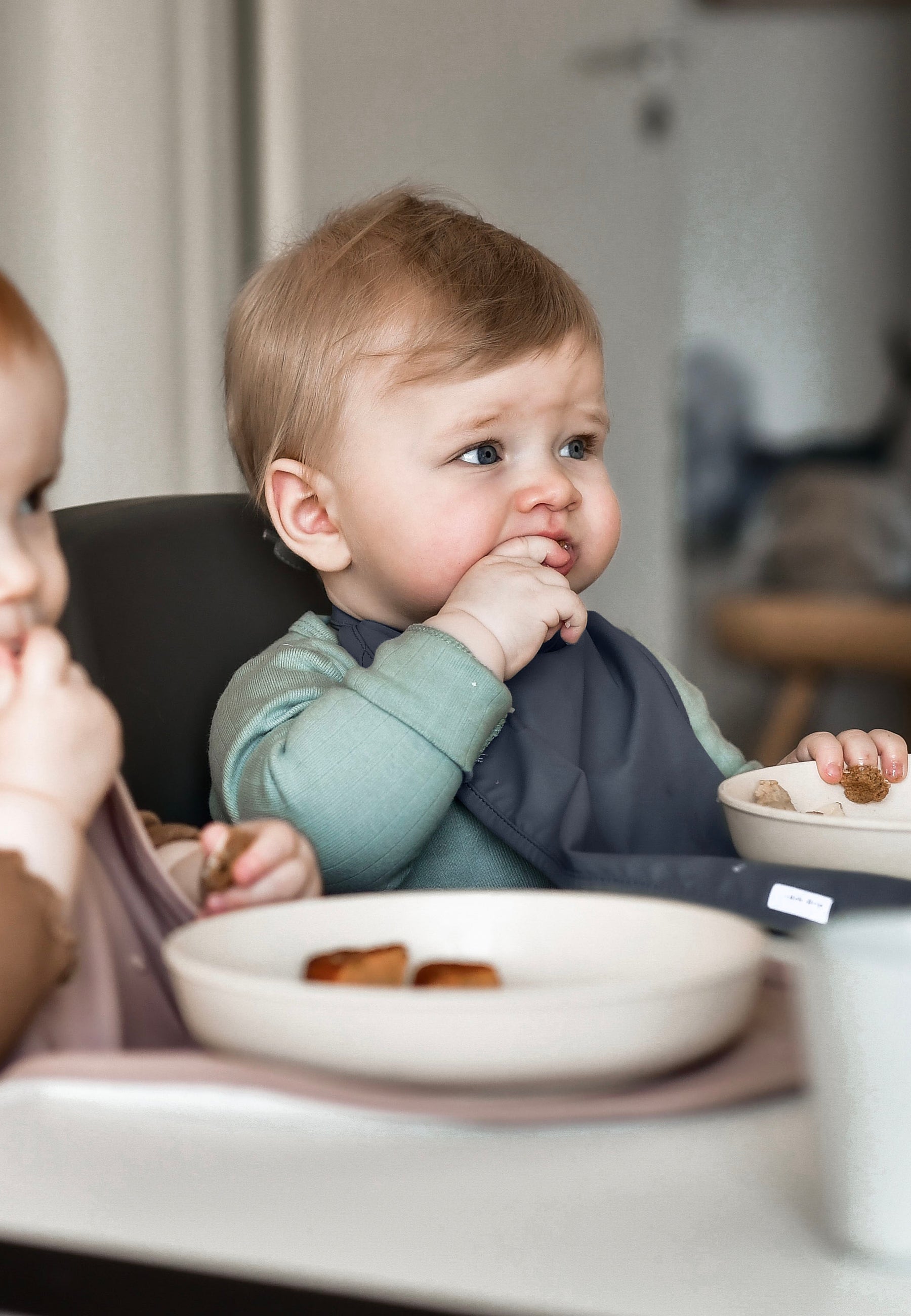 Mikk-Line - Lang hagesmæk blå
