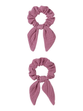 Lil'Atelier - LOUISE 2 PACK SCRUNCHIE (Nostalgia Rose)
