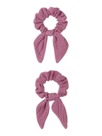 Lil'Atelier - LOUISE 2 PACK SCRUNCHIE (Nostalgia Rose)