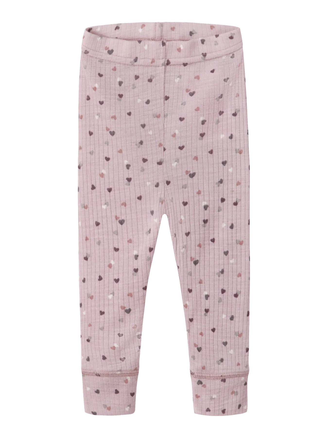 NMFWOMI - NAME IT Uld leggings med hjerter