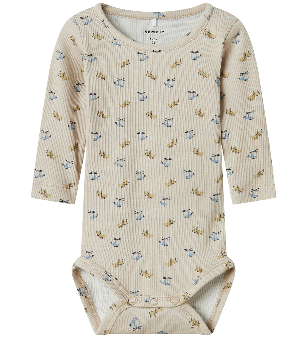 Name It - Body l/æ Rib Long John