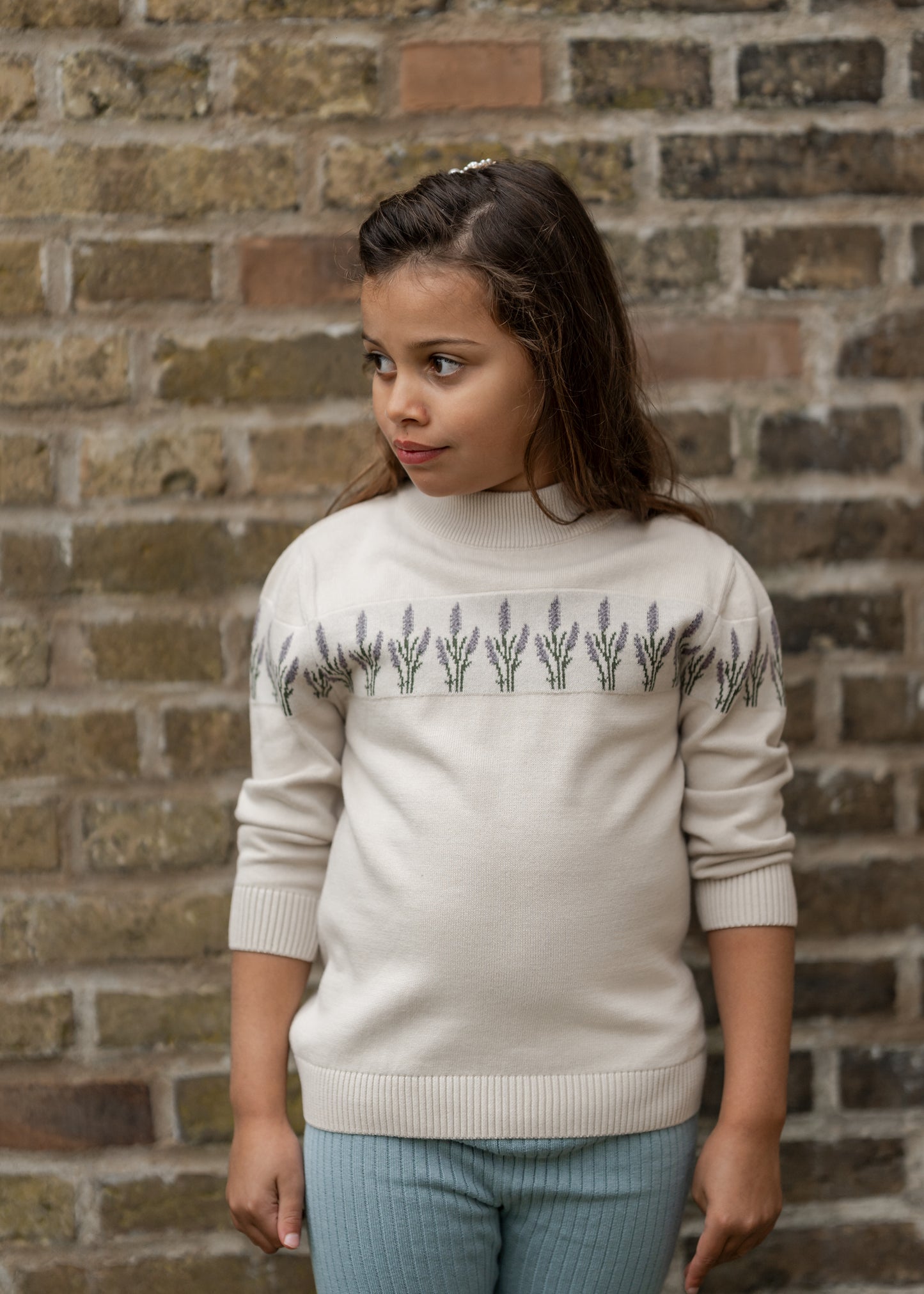 Lavender blouse
