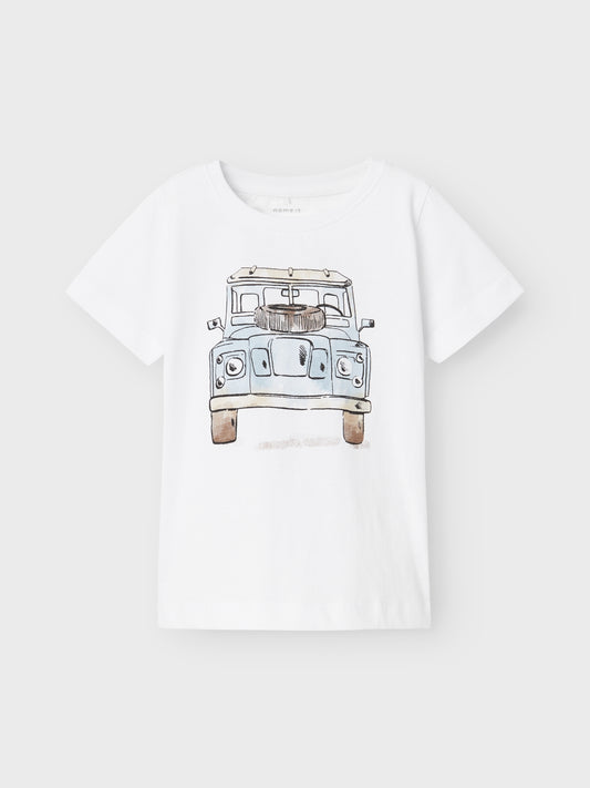 Name it T-shirt - NMM PJEPAS - Bright White