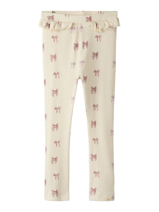 Lil'Atelier - Leggings m. sløjfer