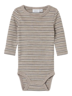 NMMWOMI - NAME IT Stribet uldbody