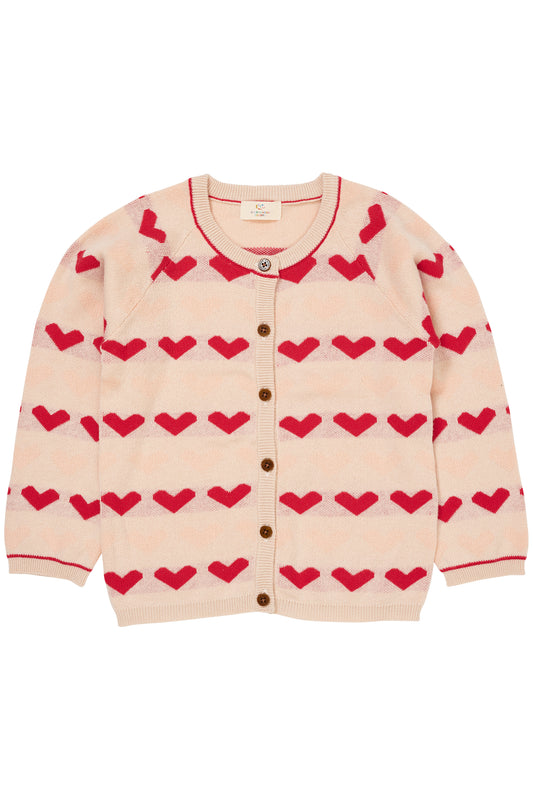 Copenhagen Colors Cardigan - KNITTED HEART