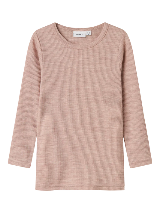 Name it - Wax Uld Rib Bluse